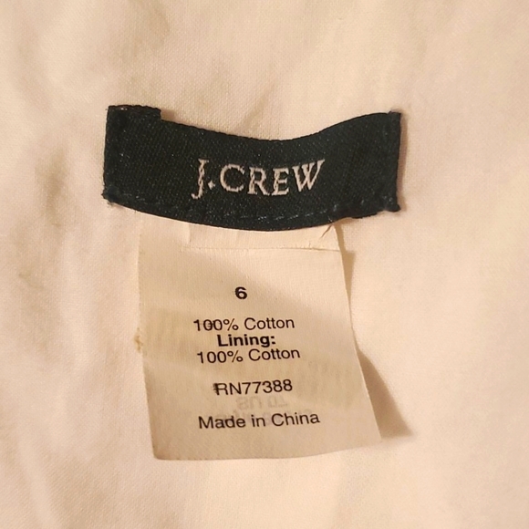 J Crew 100% Cotton Eyelet Sleeveless Sundress - Picture 7 of 7